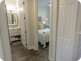 adorable 1st flr queen suite with new bath and marble shower
