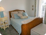 2nd flr queen room with porch and amazing new Shower and bath