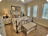Plantation shutters in every room